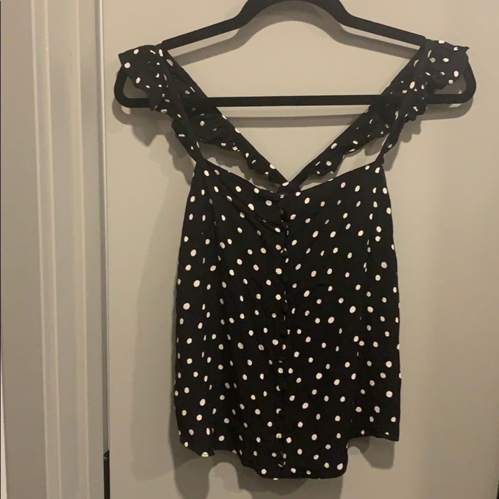 Madewell polka dot cami